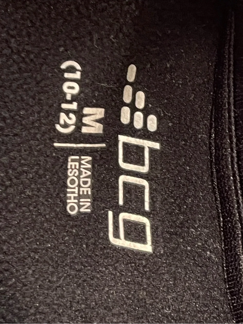 bcg comfortable black